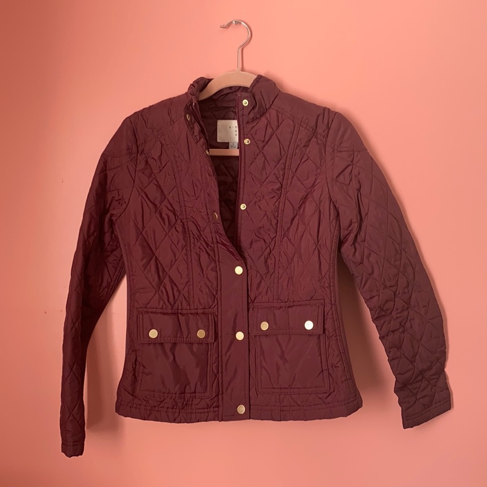 Burgundy Jacket